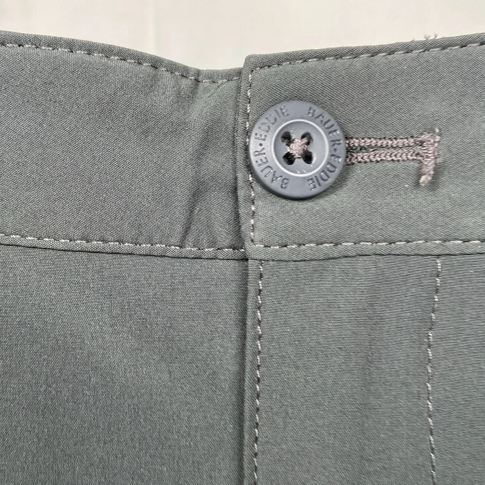 Eddie Bauer‎ Women's Athletic Skort Stretch Pockets Size 8 Grey Golf Pickleball